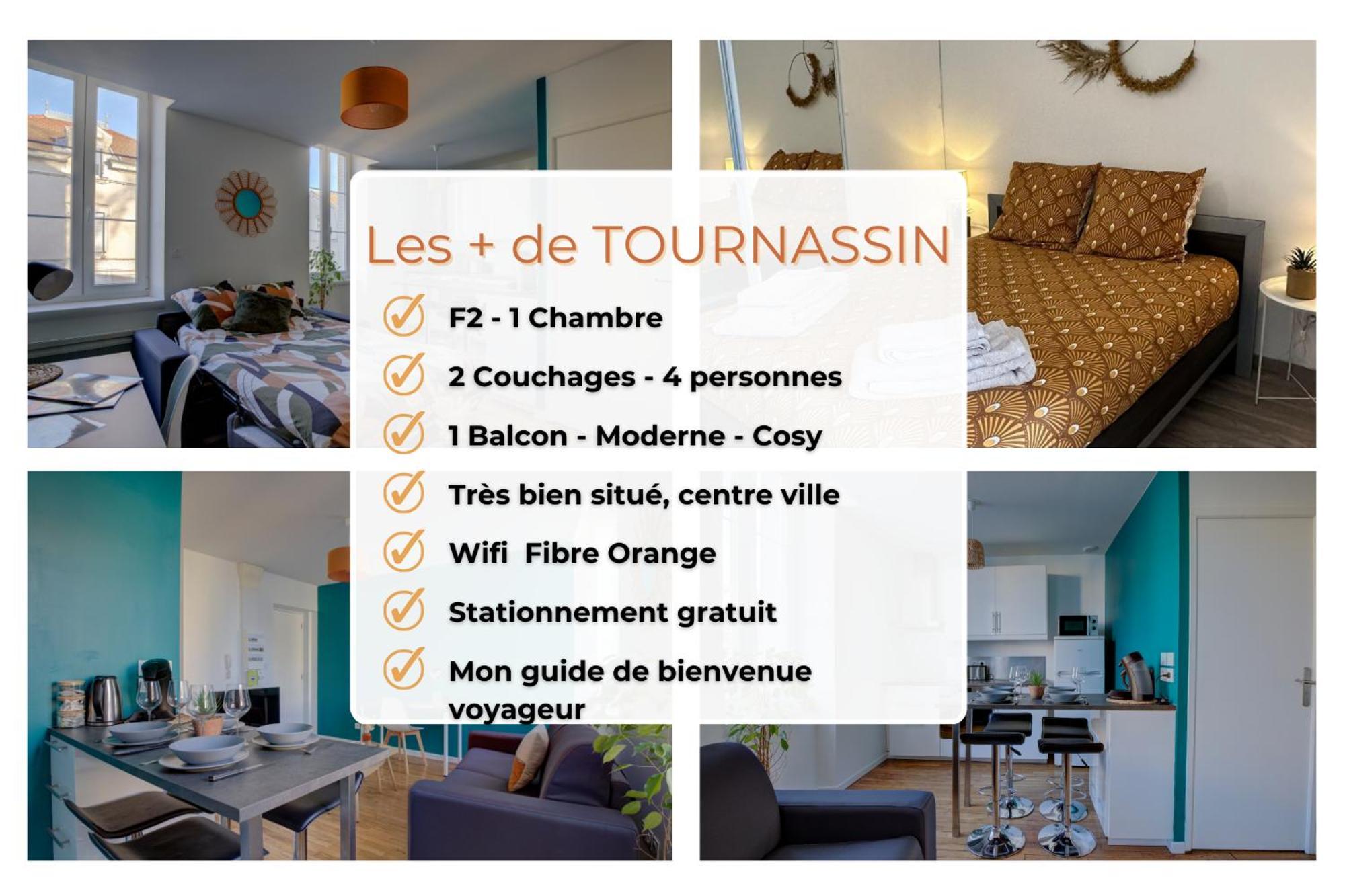 דירות בורג-אן-ברס Le Tournassin-Balcon-Stationnement Gratuit מראה חיצוני תמונה